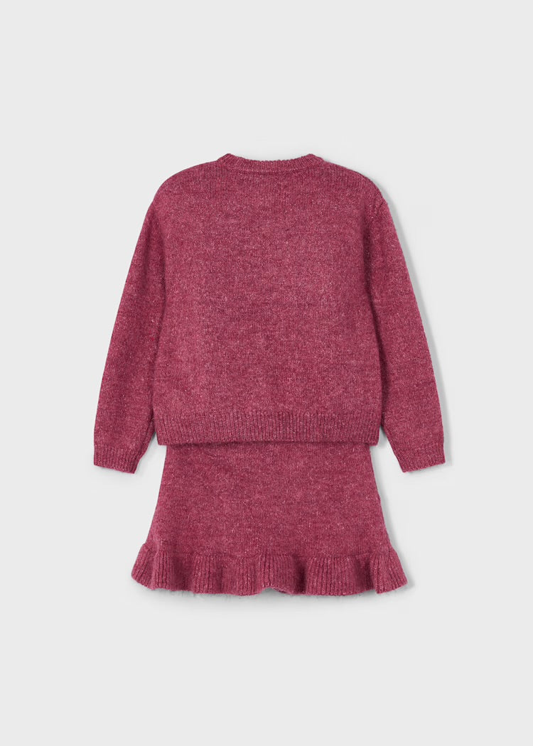 Conjunto falda tricot