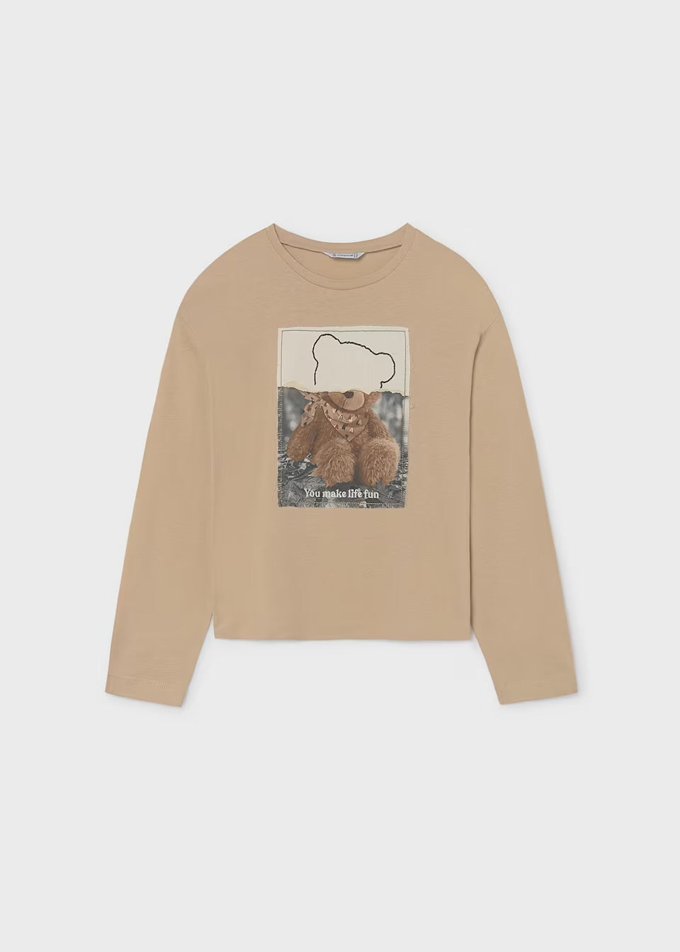 Camiseta manga larga serigrafía