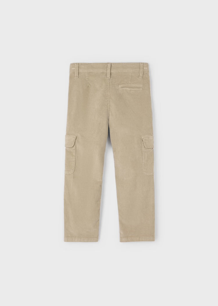 Pantalón cargo pana