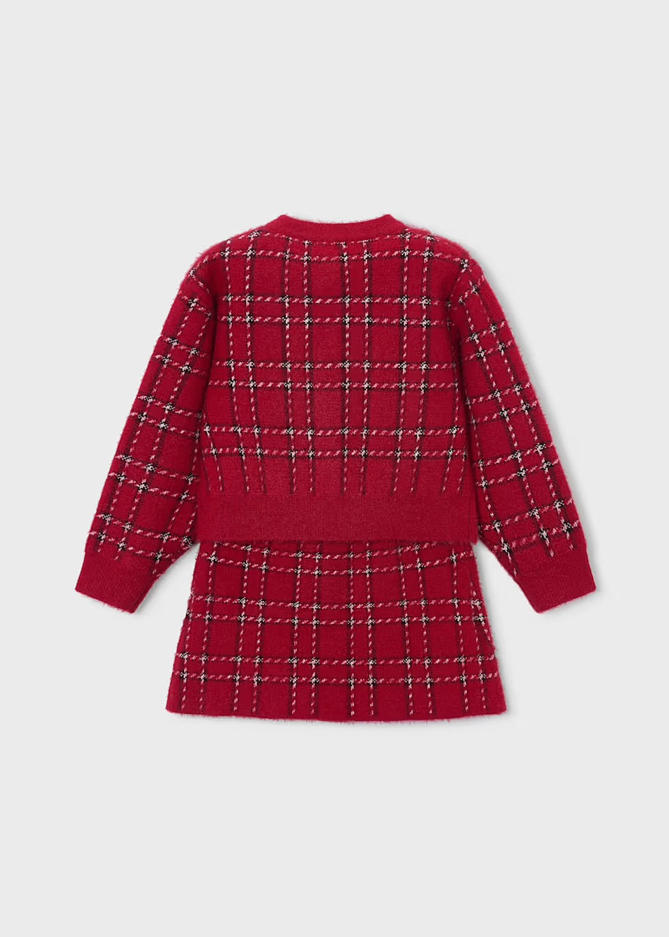 Conj falda tricot