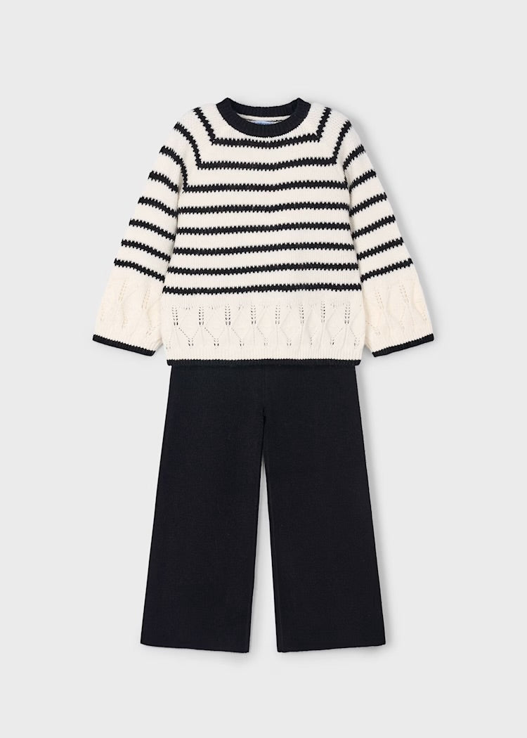 Conjunto pantalón tricot