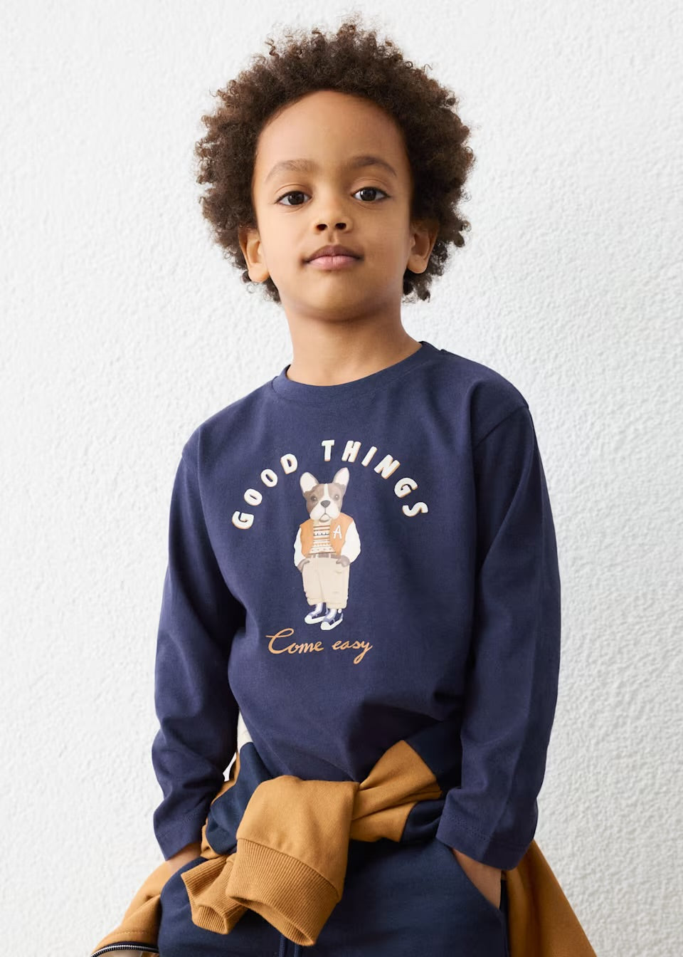 Camiseta manga larga perro