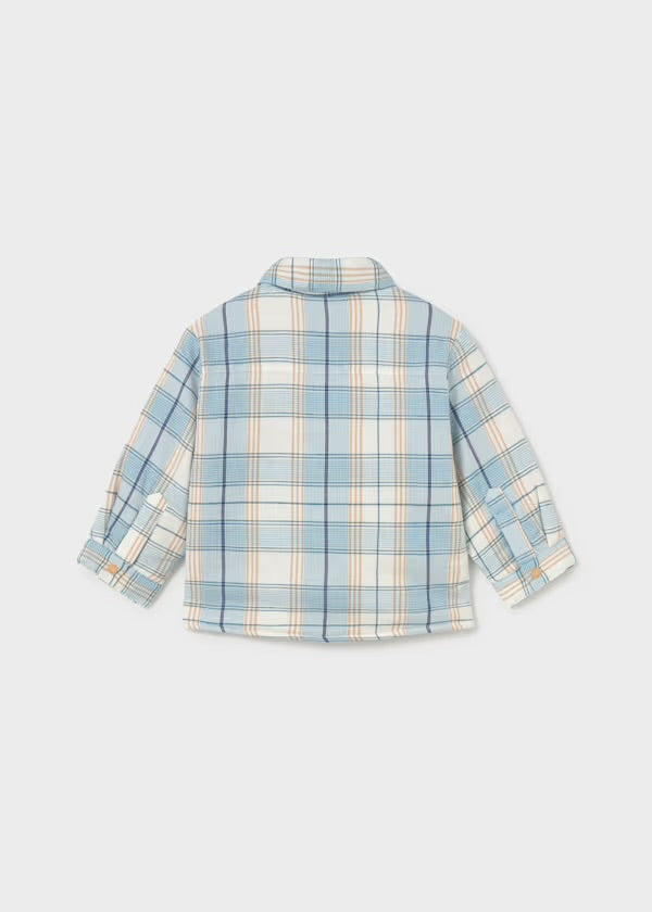 Sobre camisa cuadros forrada