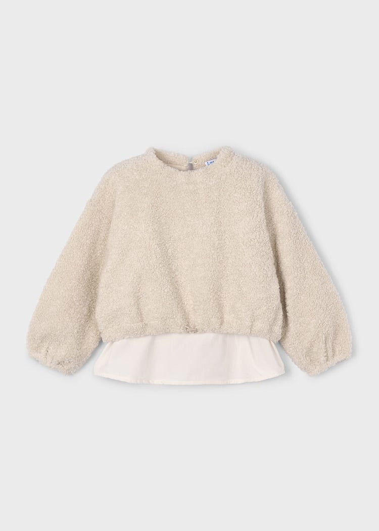 Sudadera borrego