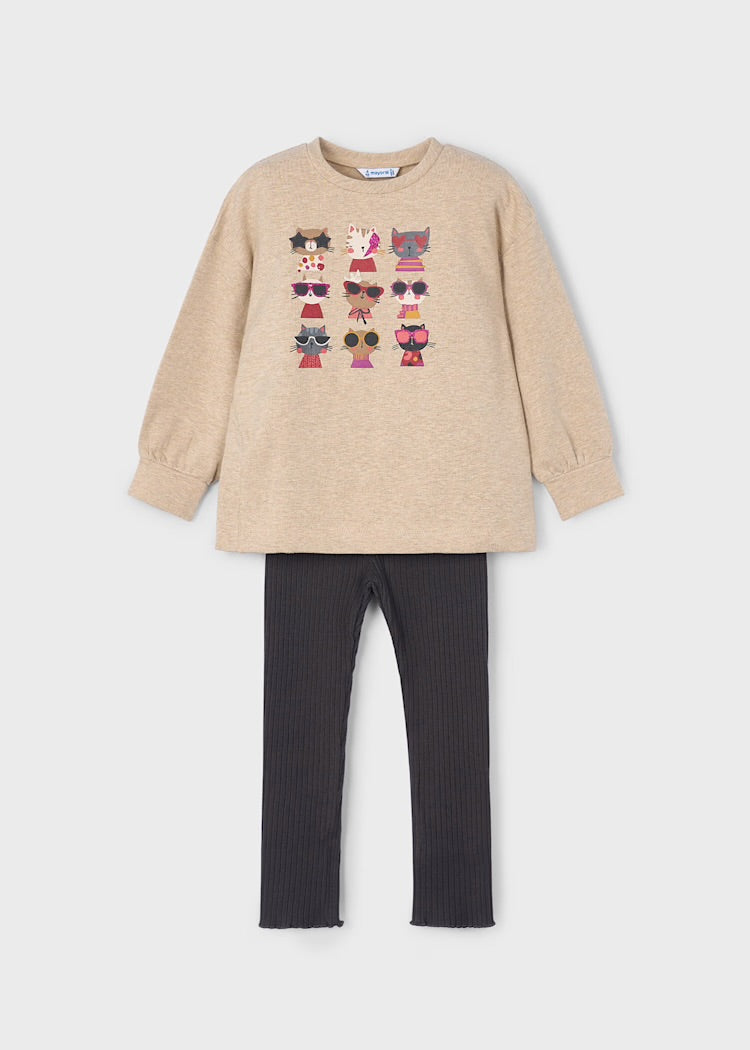 Conjunto pullover leggings