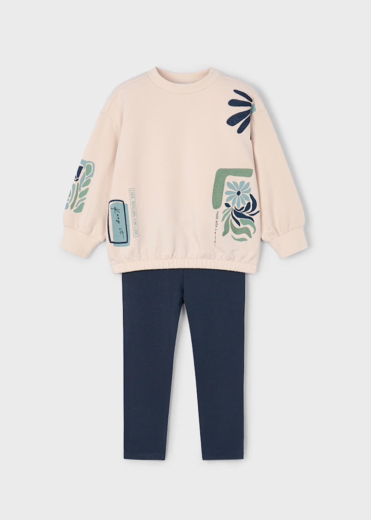 Conjunto leggings y sudadera