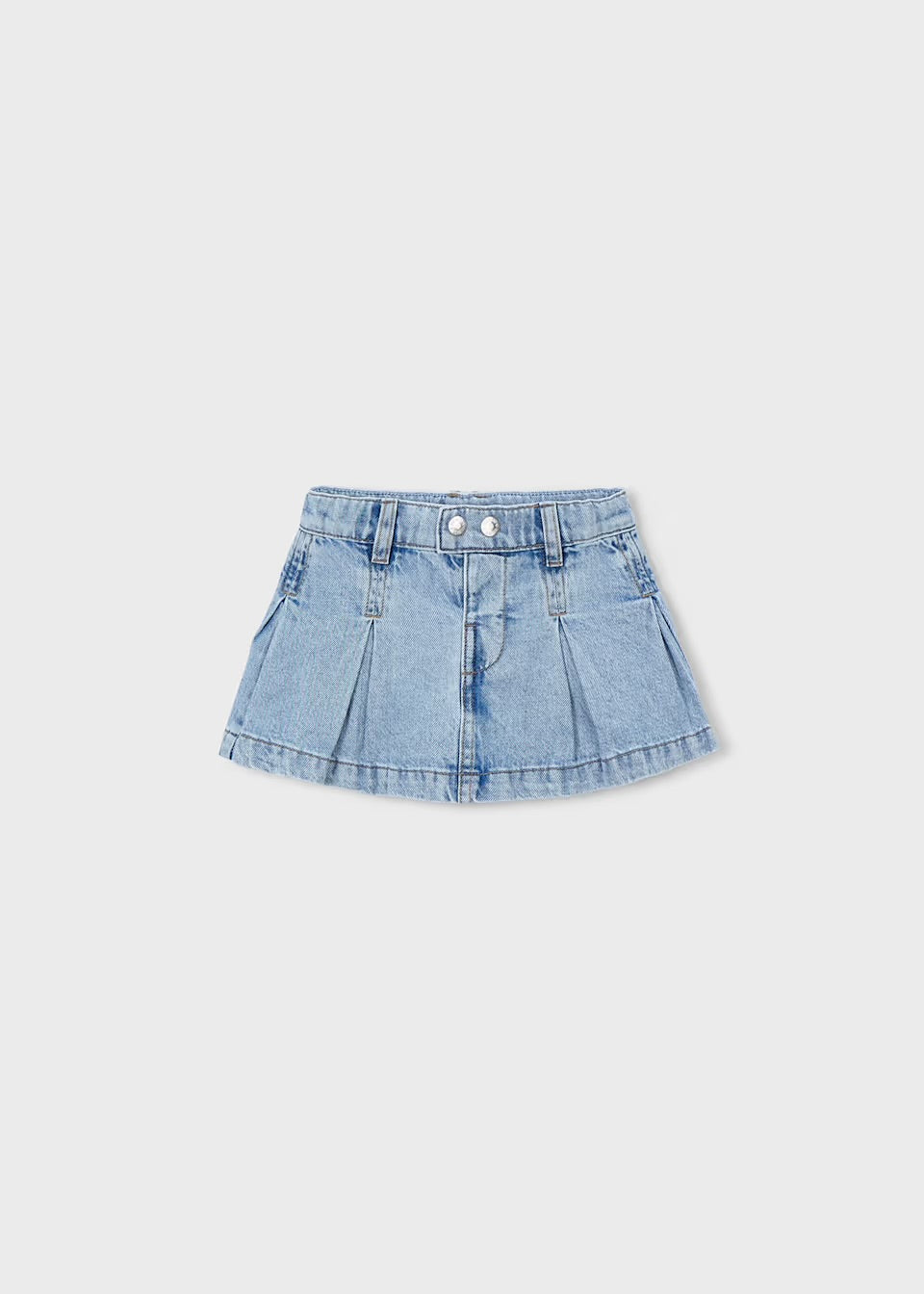 Falda denim fluido