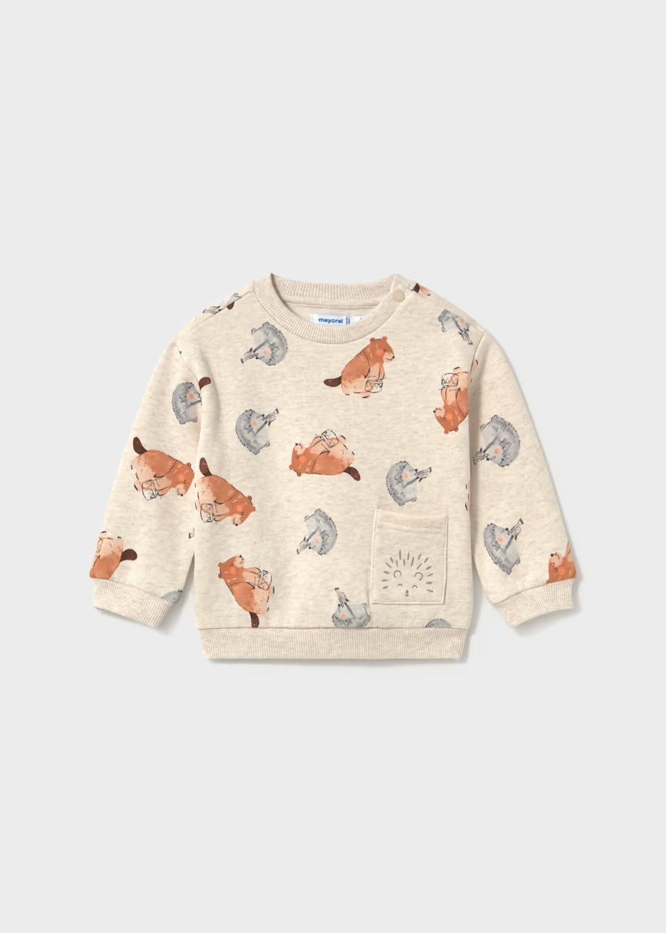 Pullover motivo oso