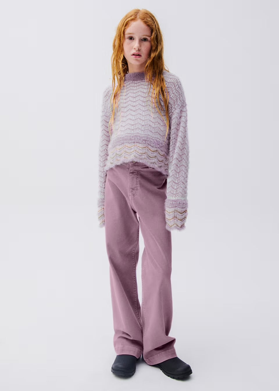Pantalon largo wide