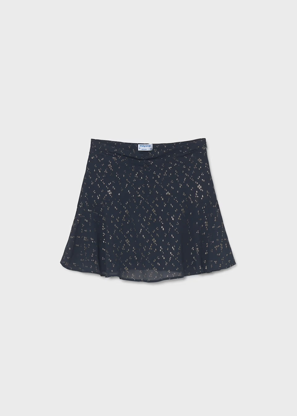 Falda gasa estampada