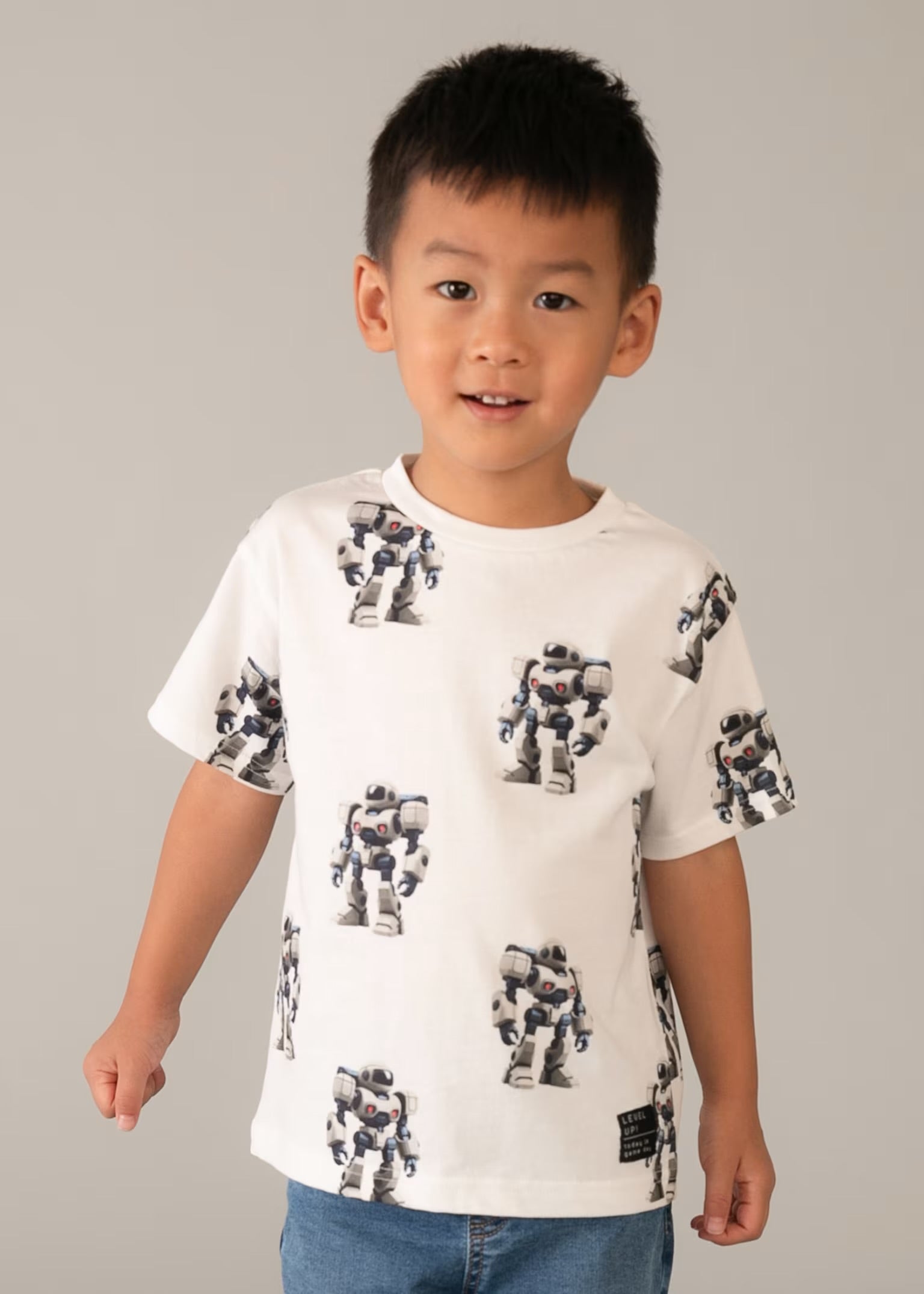 Camiseta manga corta estampada