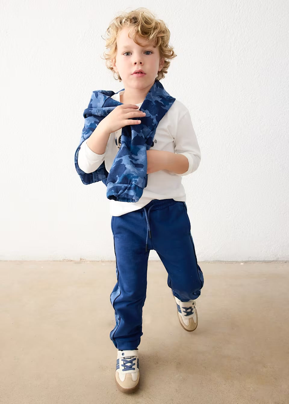 Pantalón punto combinado