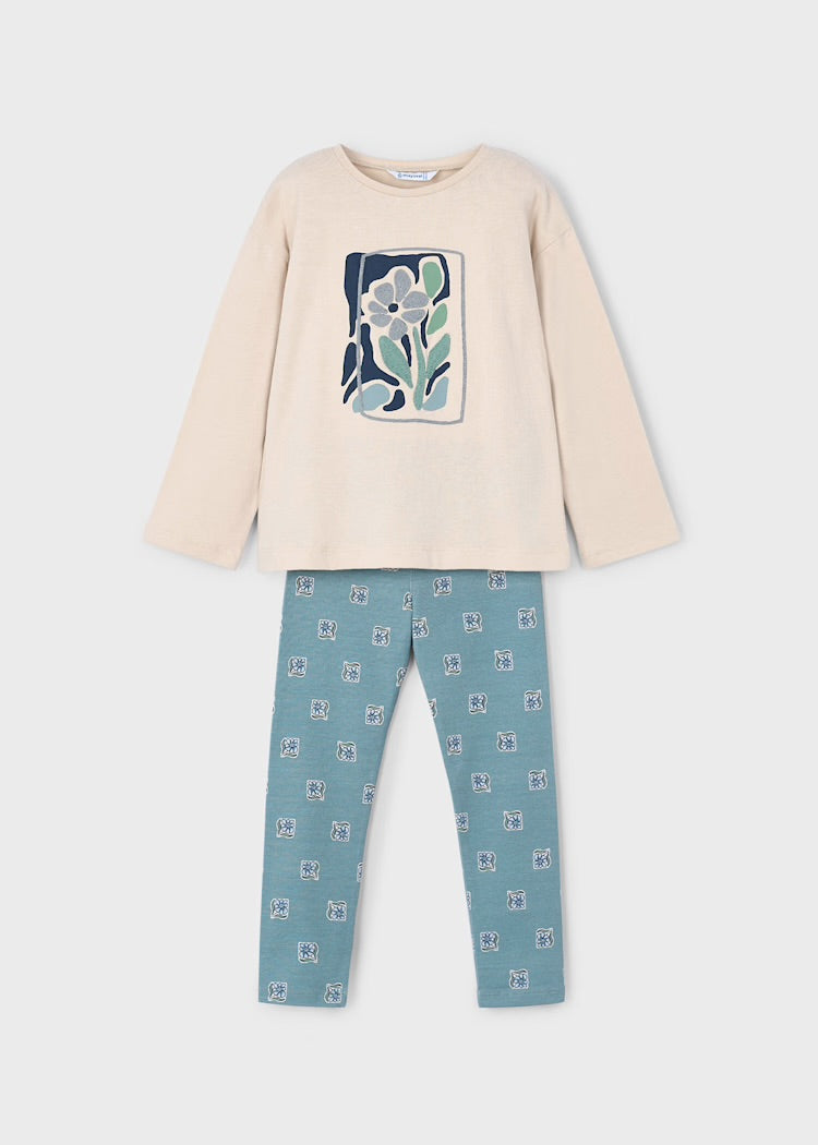 Conjunto leggings estampado
