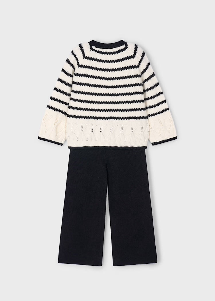 Conjunto pantalón tricot