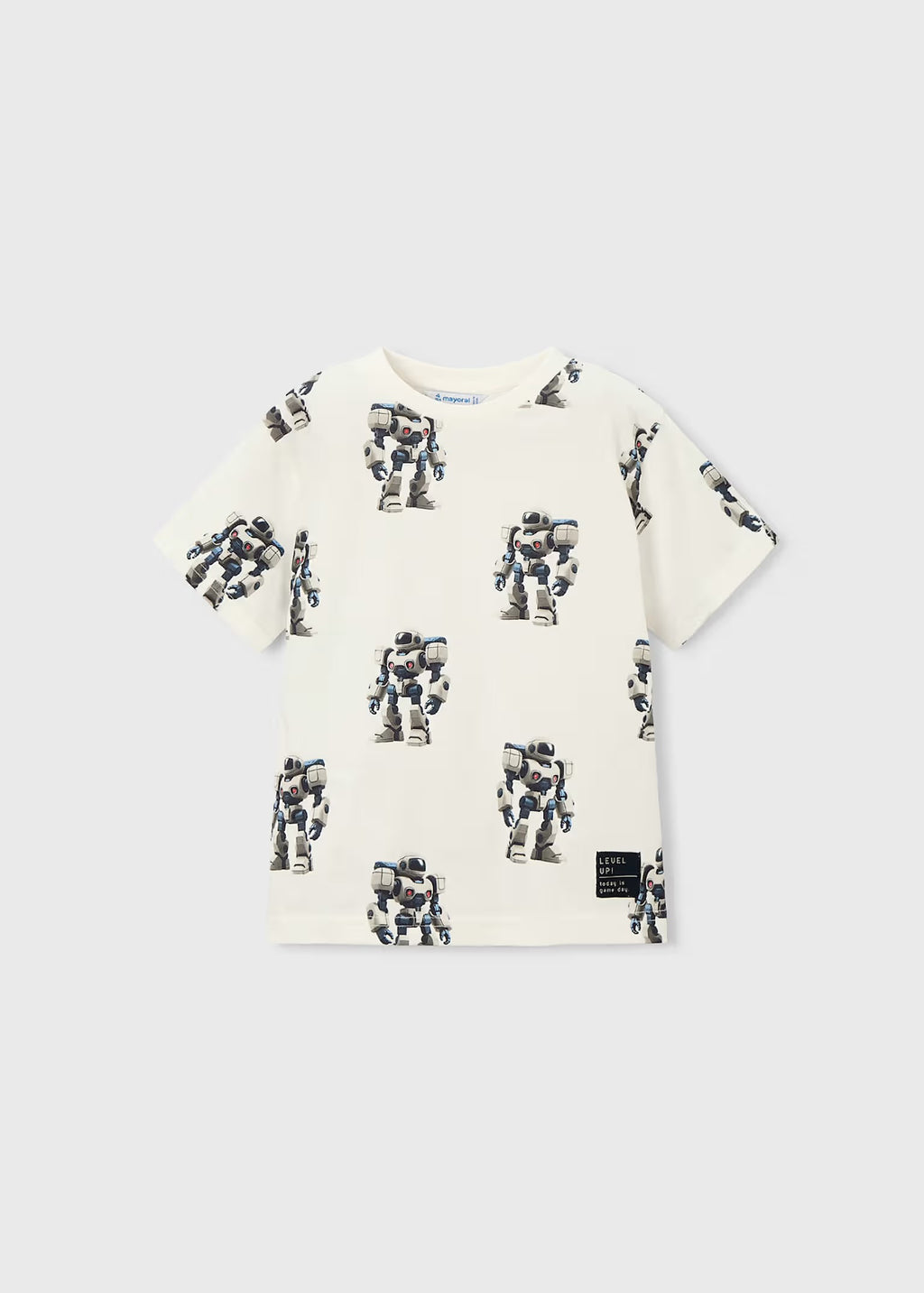 Camiseta manga corta estampada