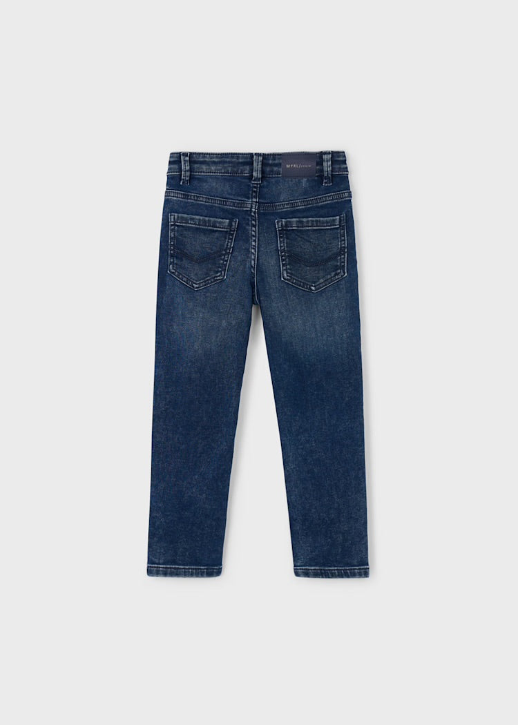 Pantalón de mezclilla ajustado
