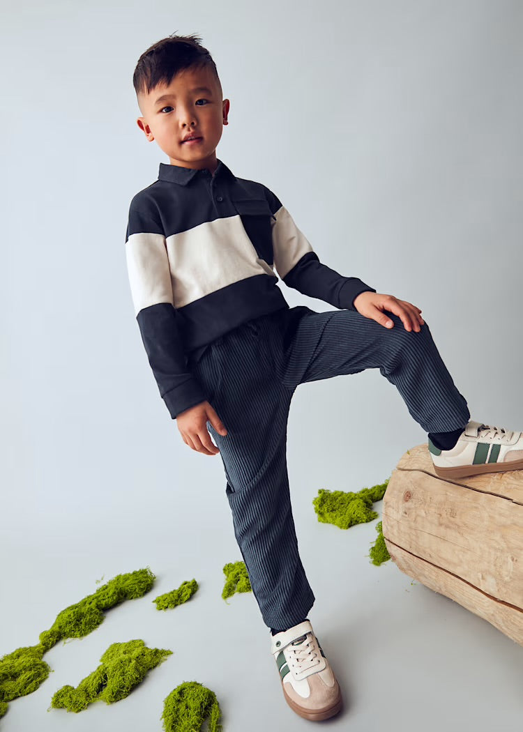 Pantalón jogger pana