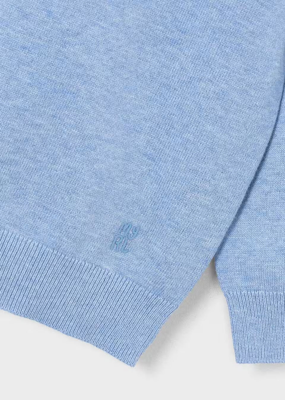 Jersey algodón azul