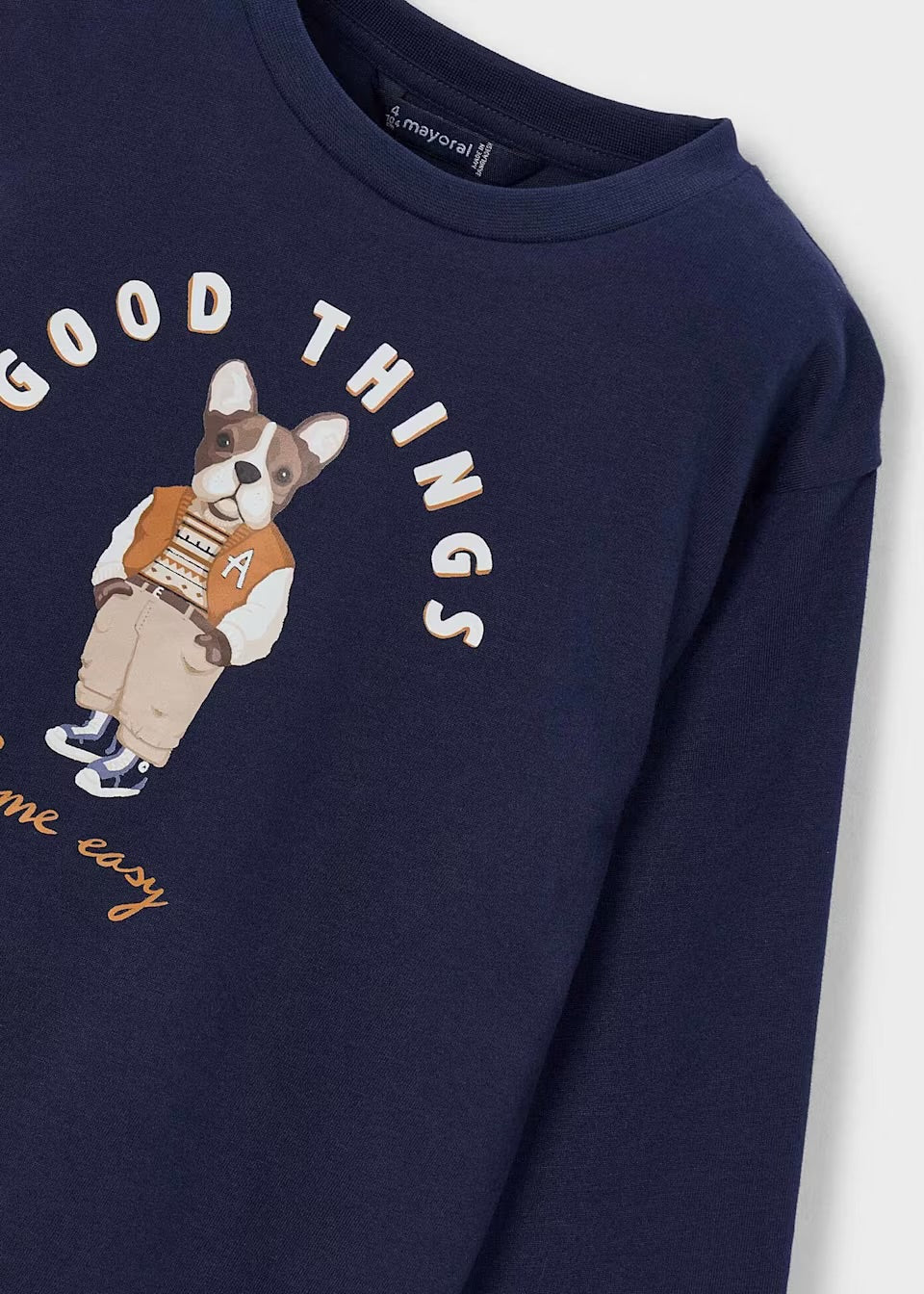 Camiseta manga larga perro
