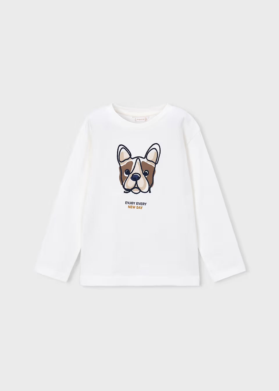 Camiseta ml perro bordado