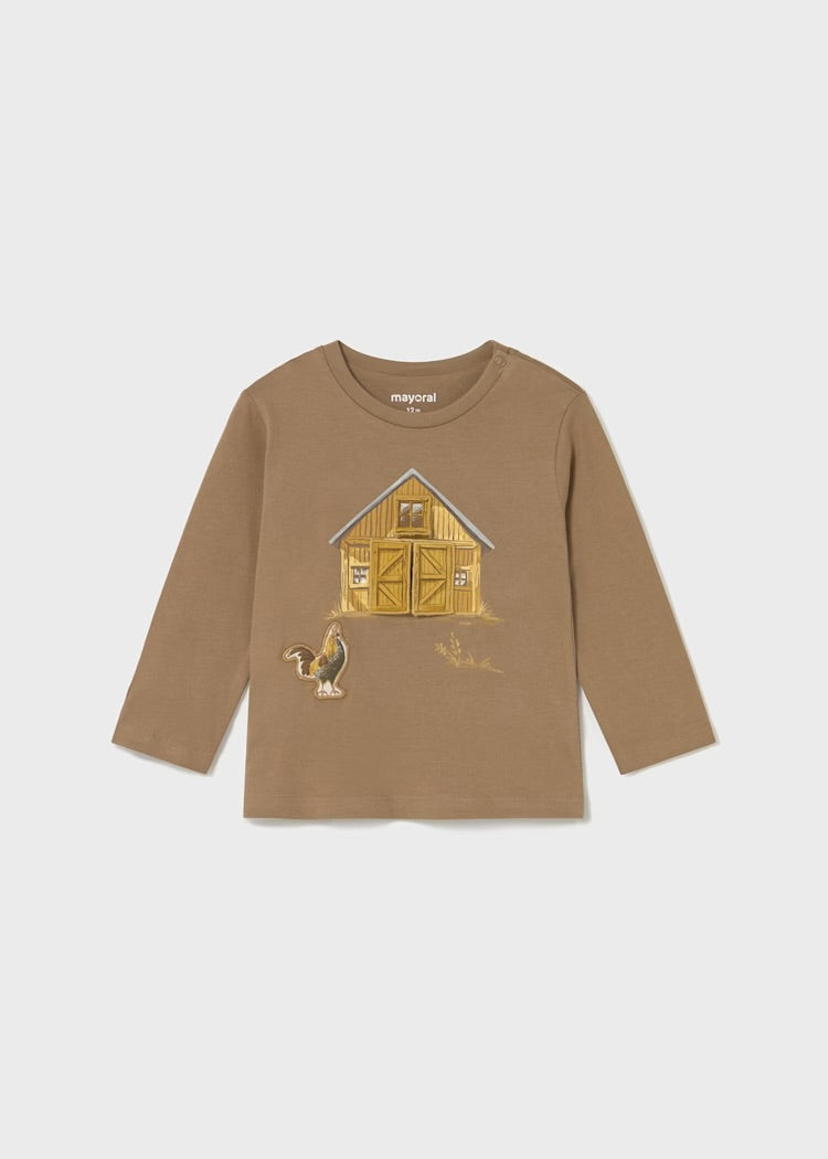 Camiseta granja manga larga