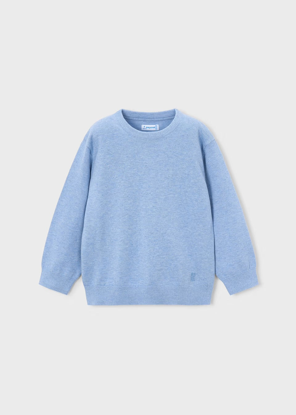 Jersey algodón azul