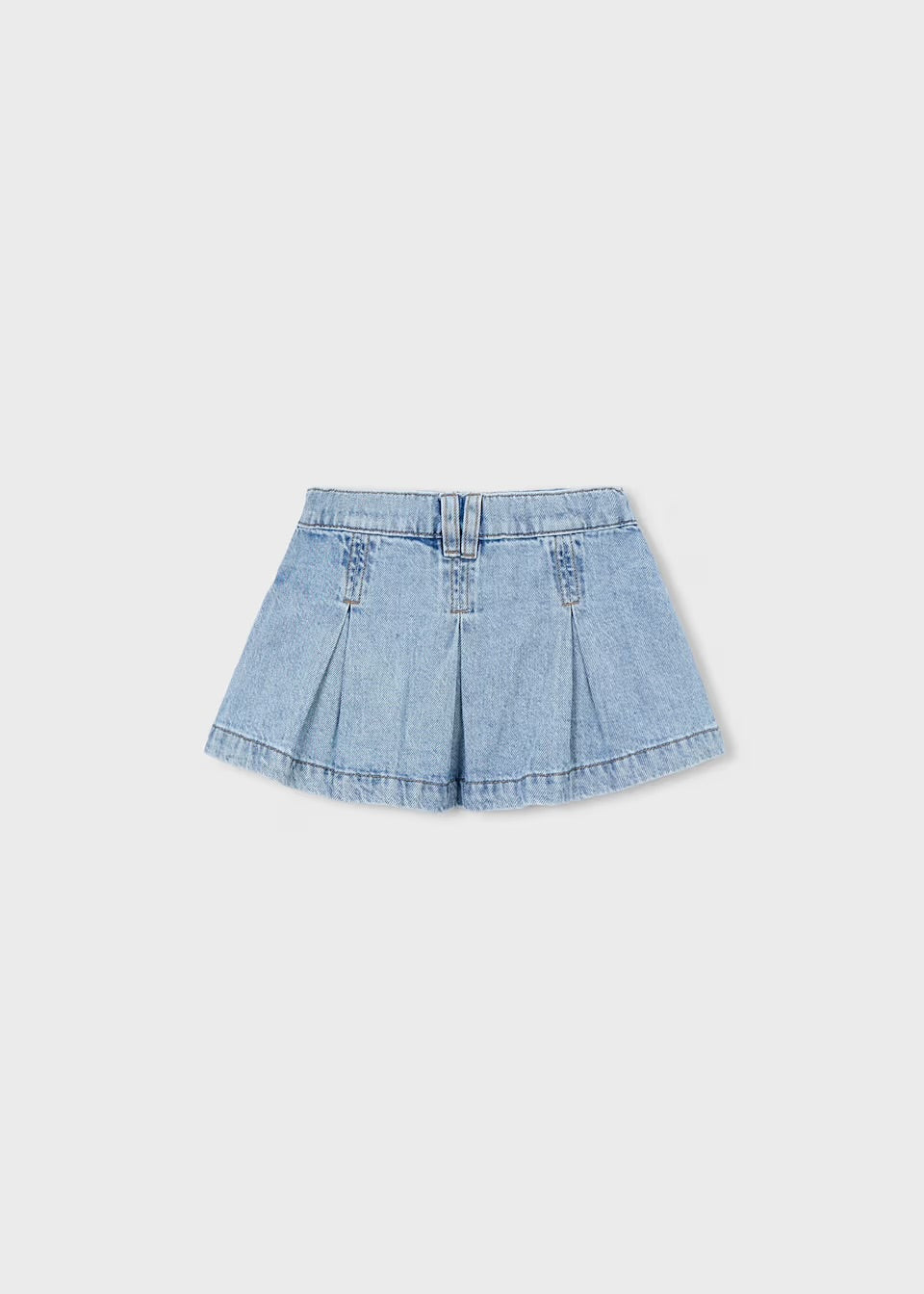 Falda denim fluido