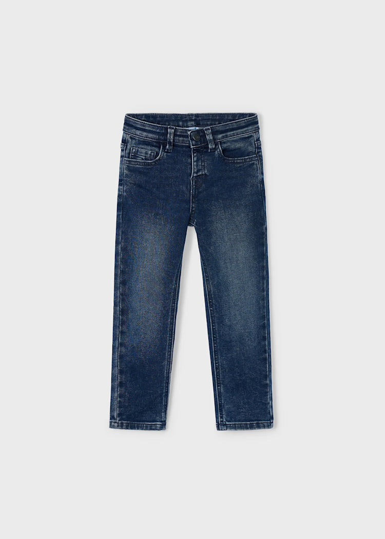 Pantalón de mezclilla ajustado
