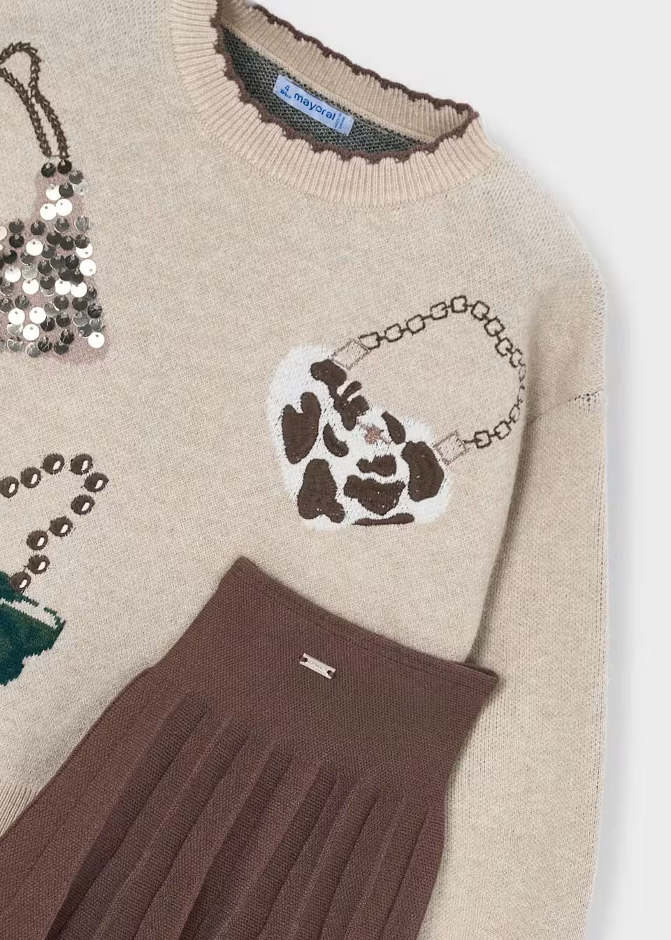 Conjunto falda y jersey