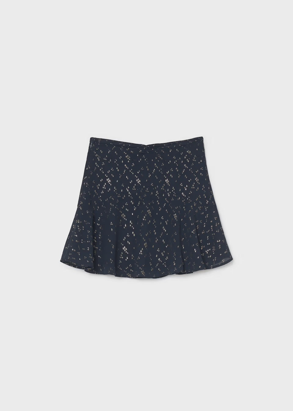 Falda gasa estampada