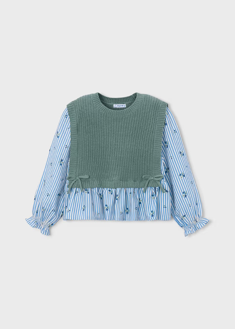 Top chaleco combinado