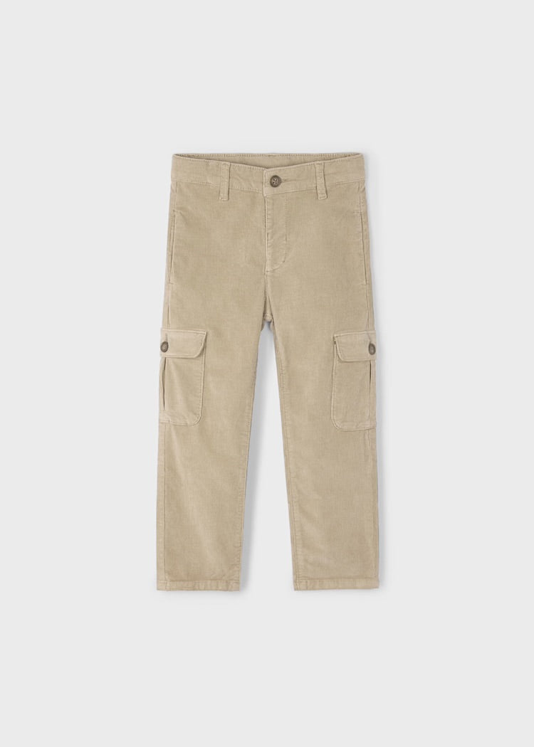 Pantalón cargo pana