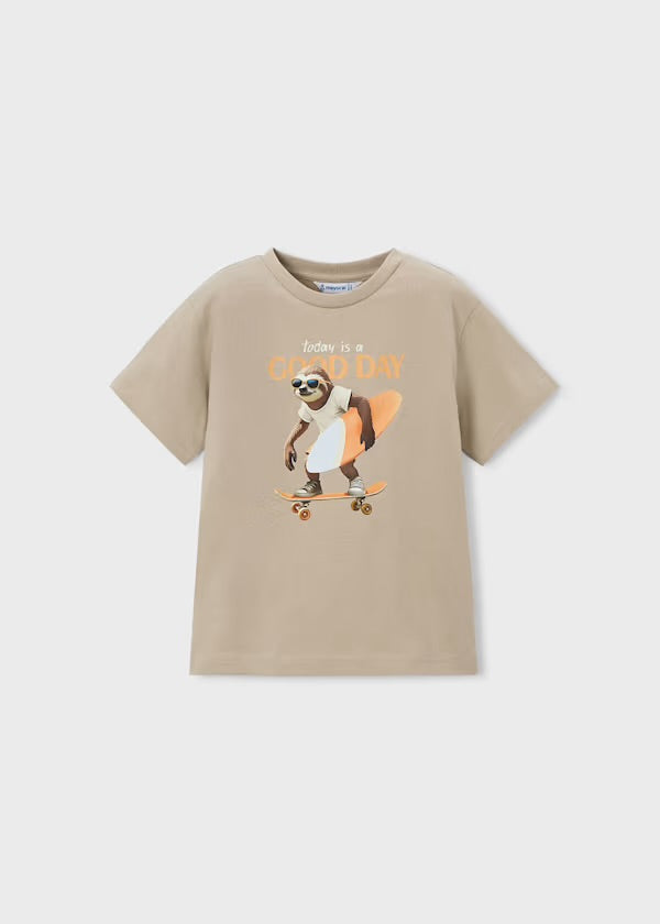 Camiseta manga corta good day