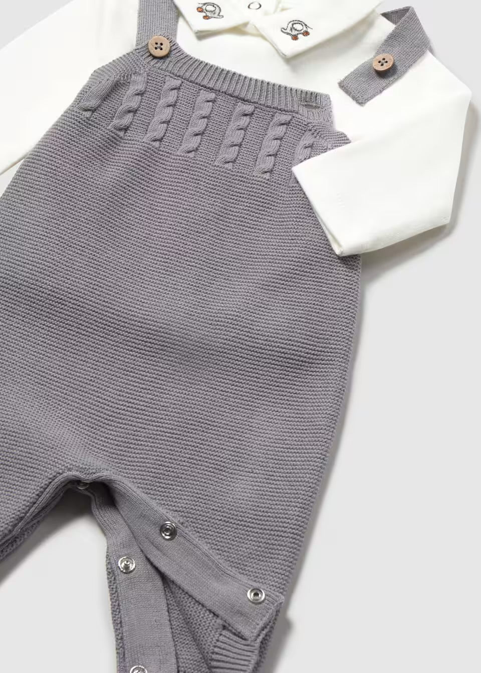 Conj 3 pz Rebeca tricot NB