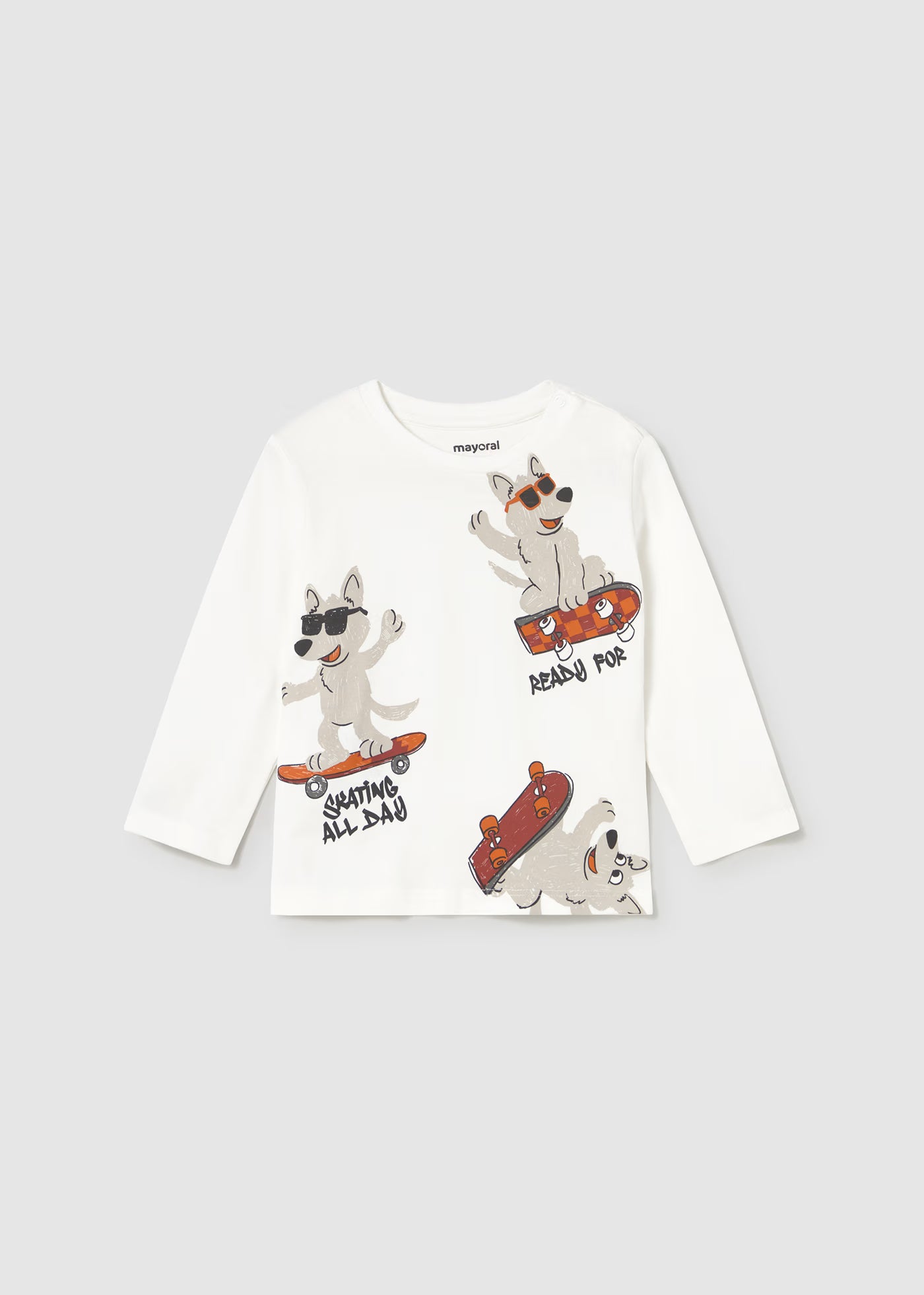 Camiseta animales manga larga