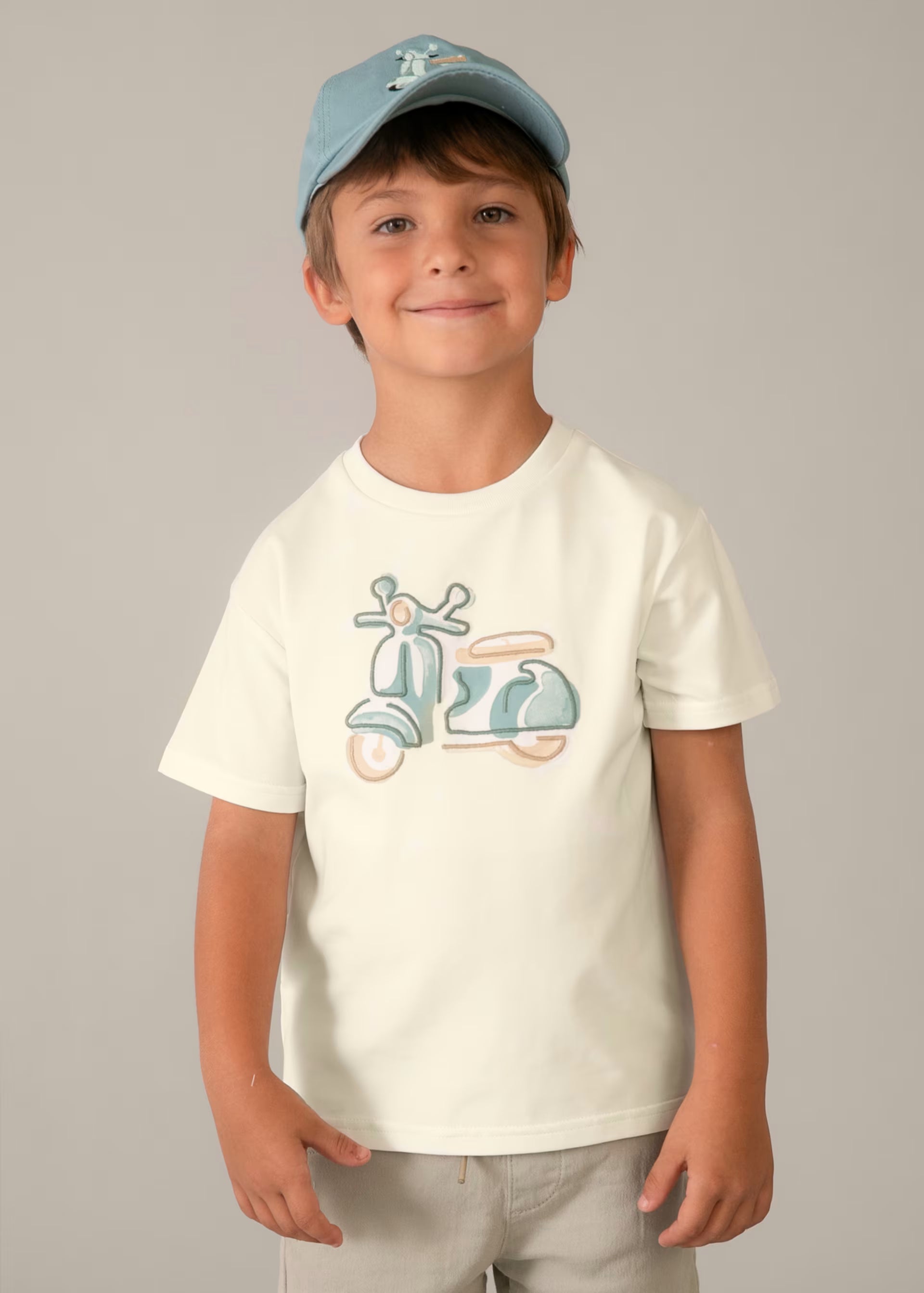 Camiseta manga Corta Bordado