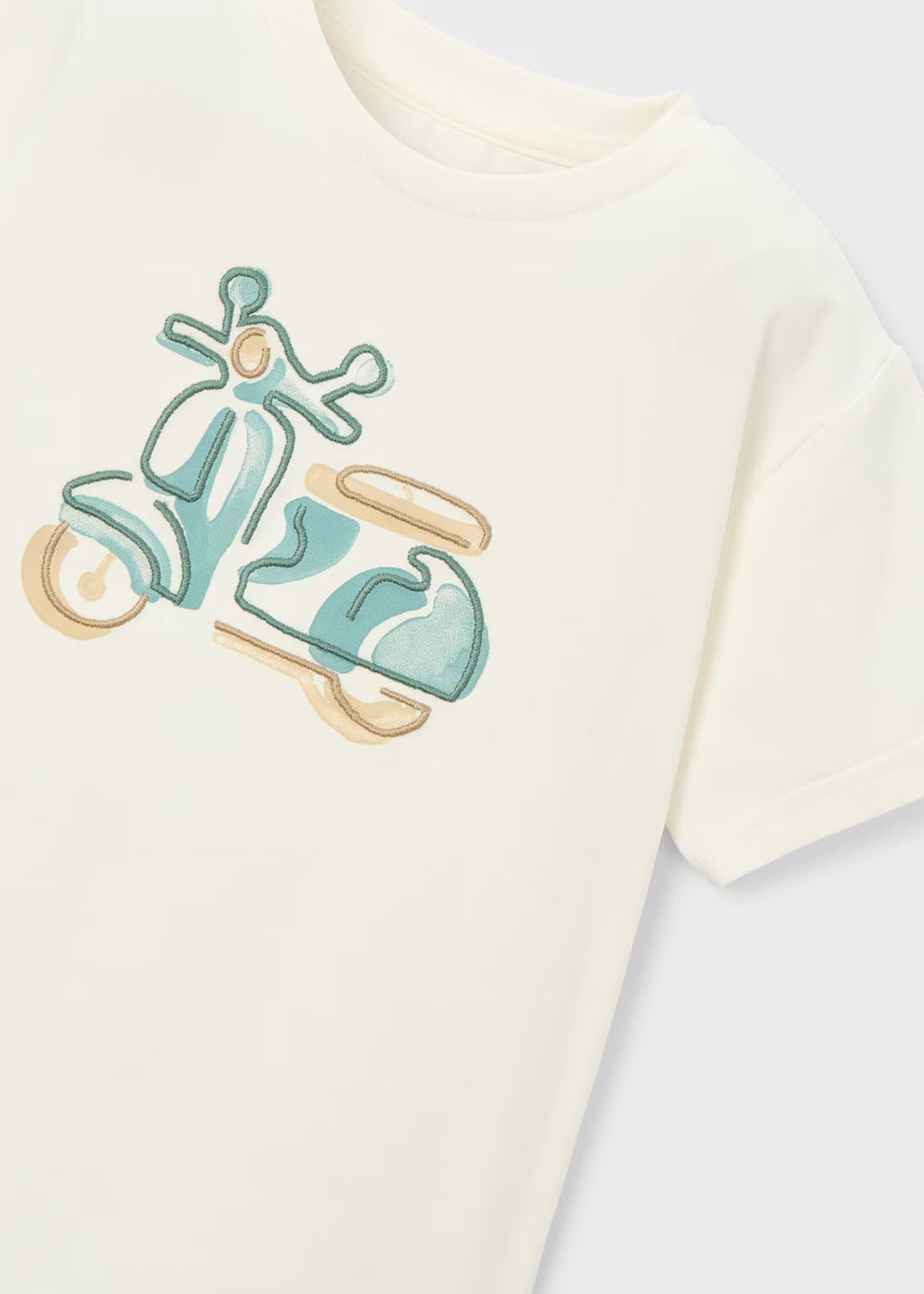 Camiseta manga Corta Bordado