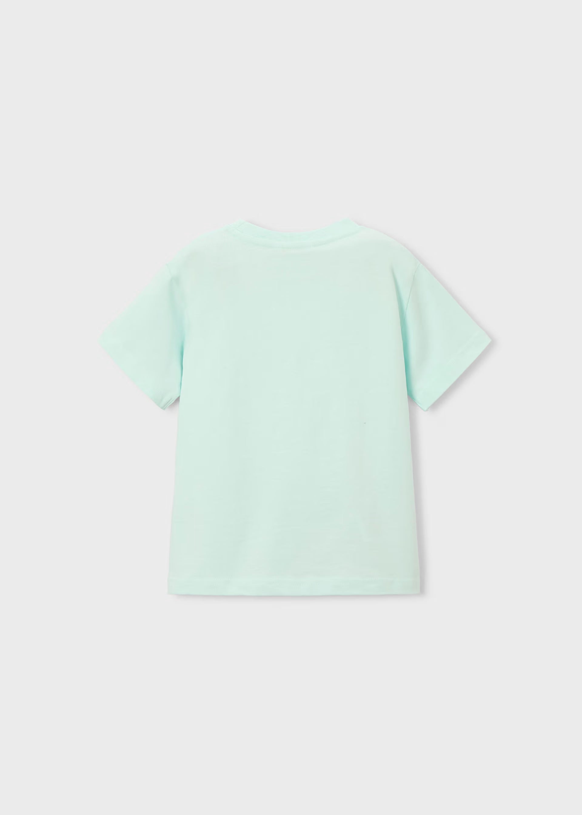 Camiseta manga corta embossed