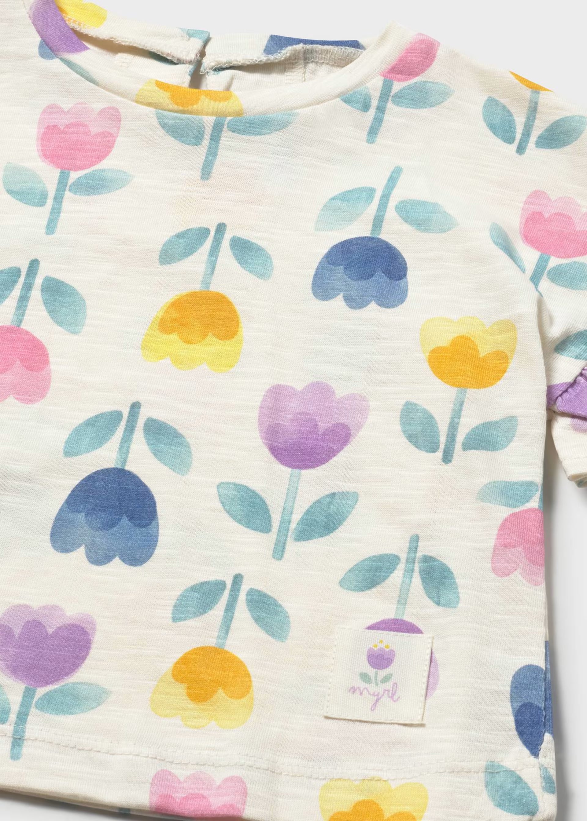 Camiseta manga corta estampado