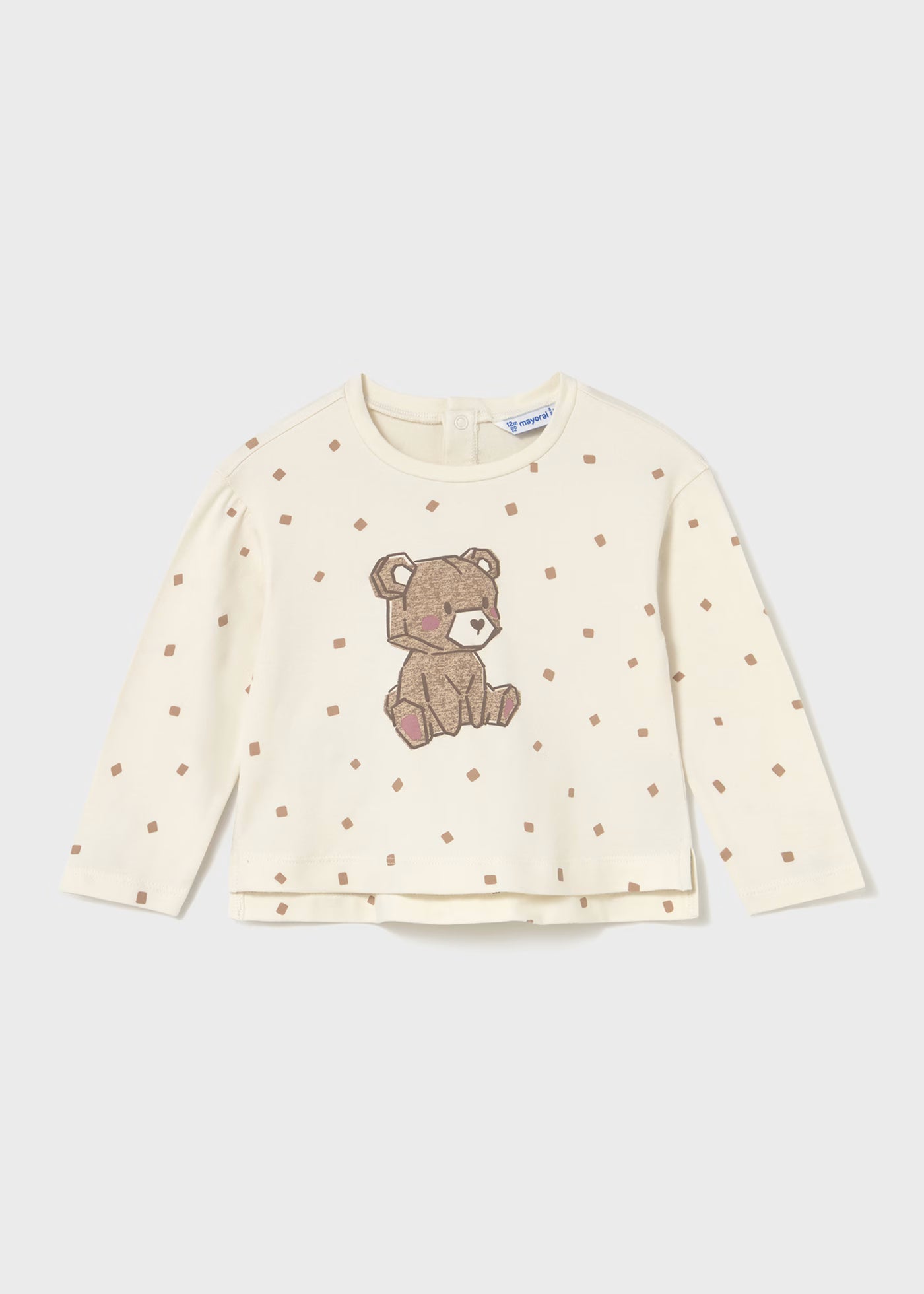Camiseta estampada manga larga