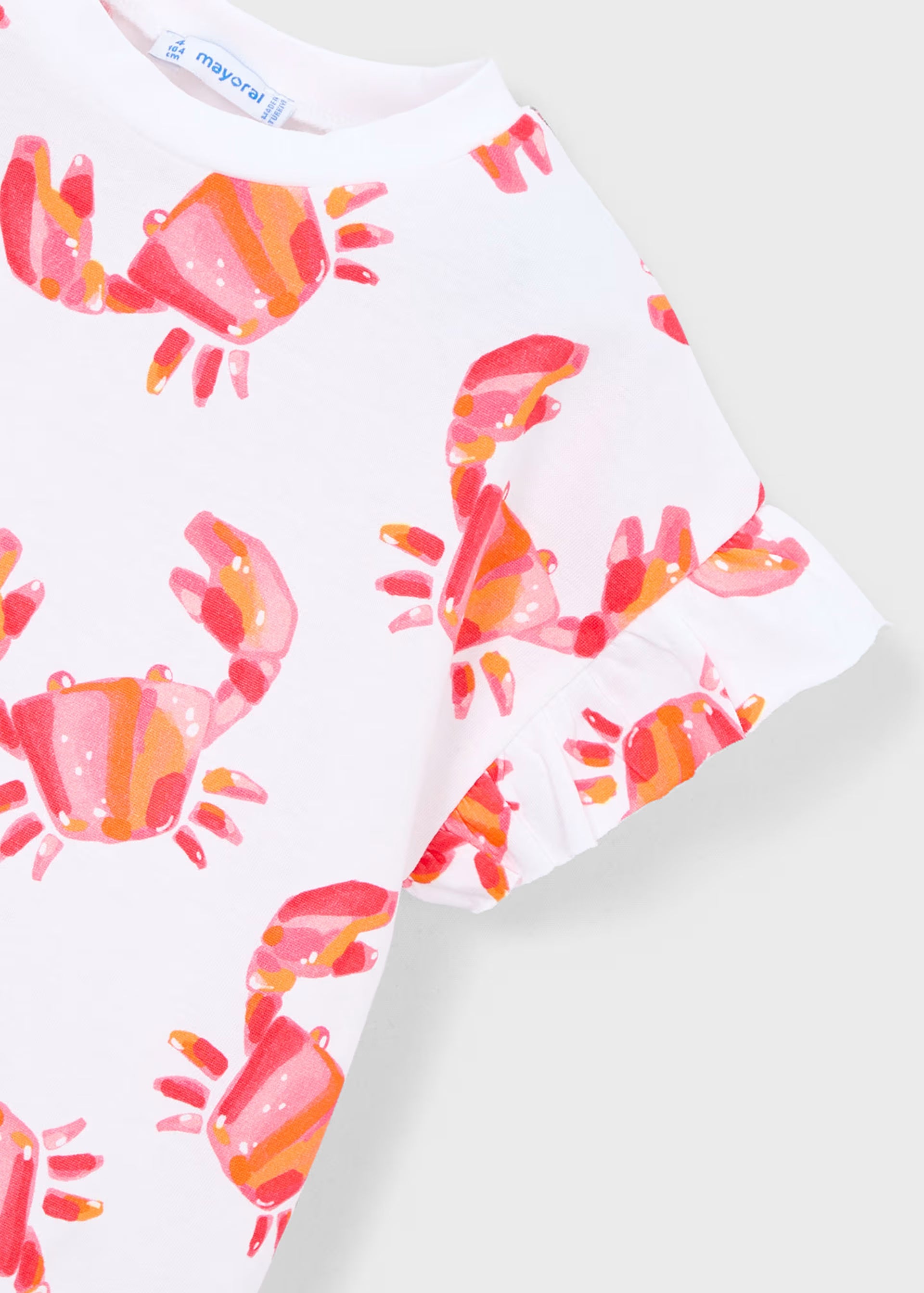 Camiseta manga corta estampado