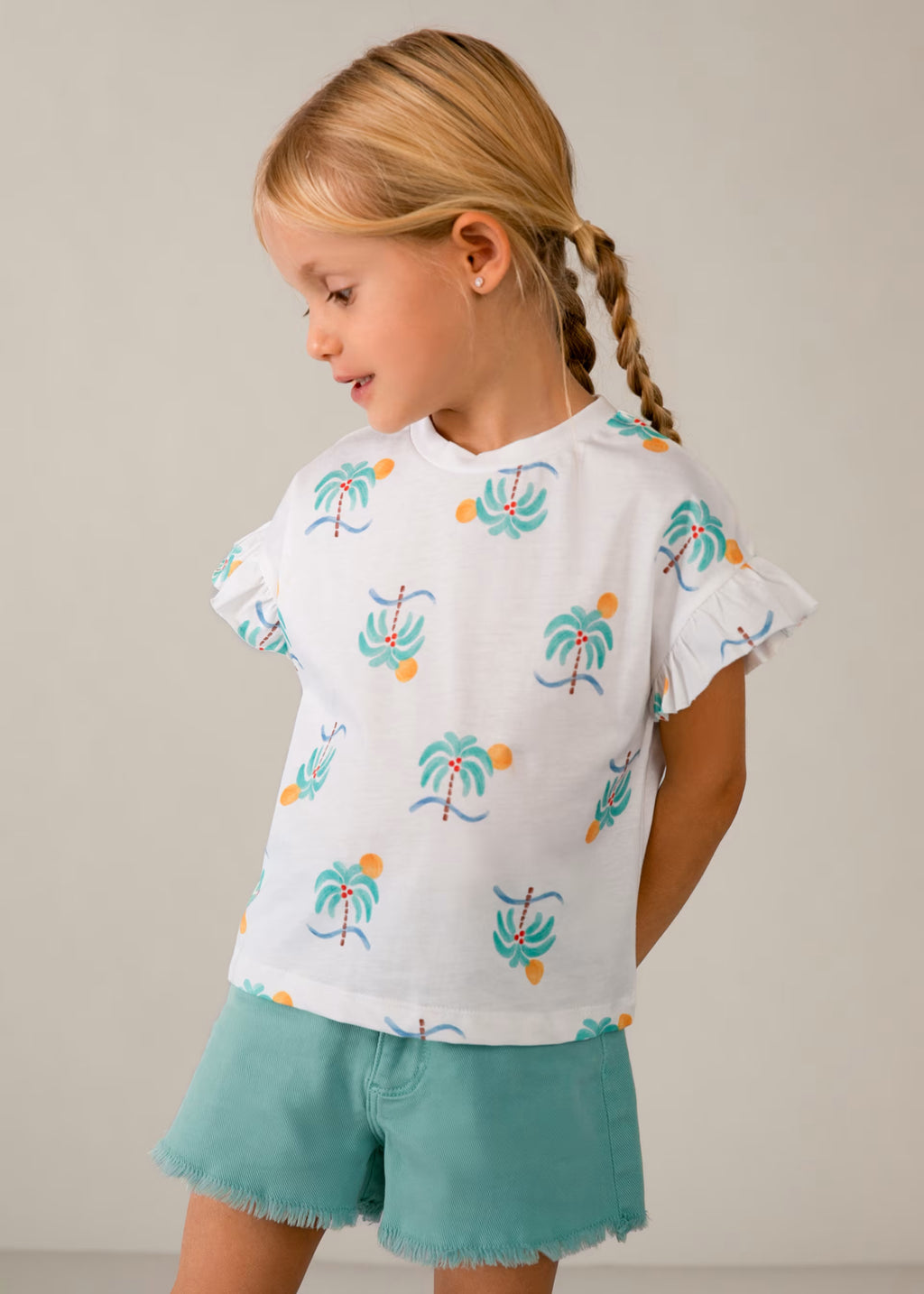 Camiseta manga corta estampado