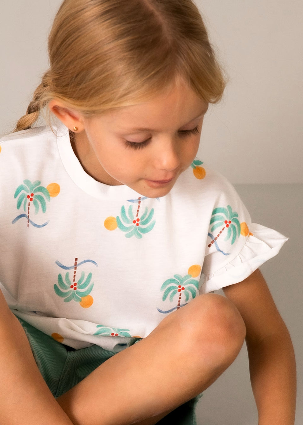 Camiseta manga corta estampado