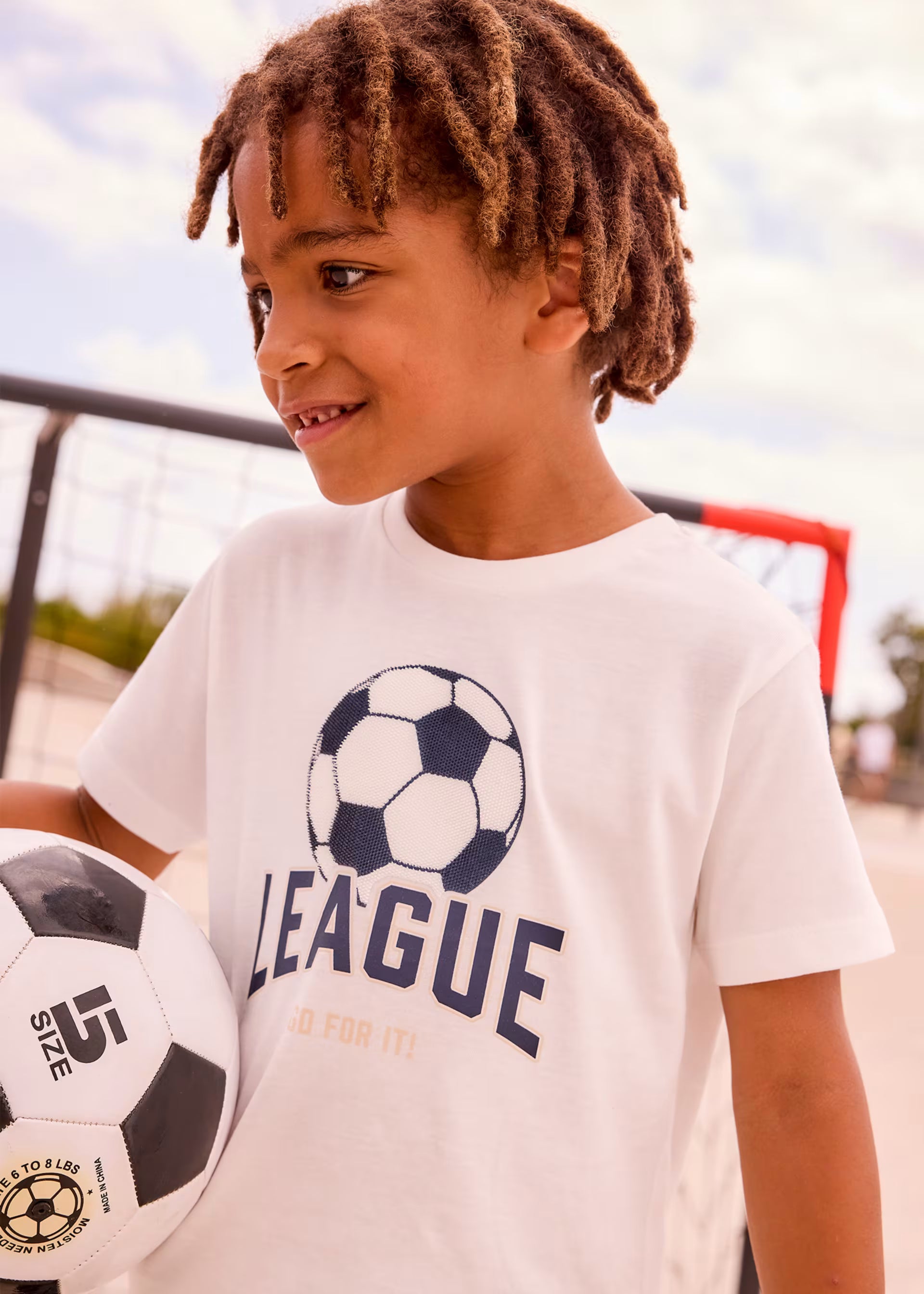 Camiseta manga corta league