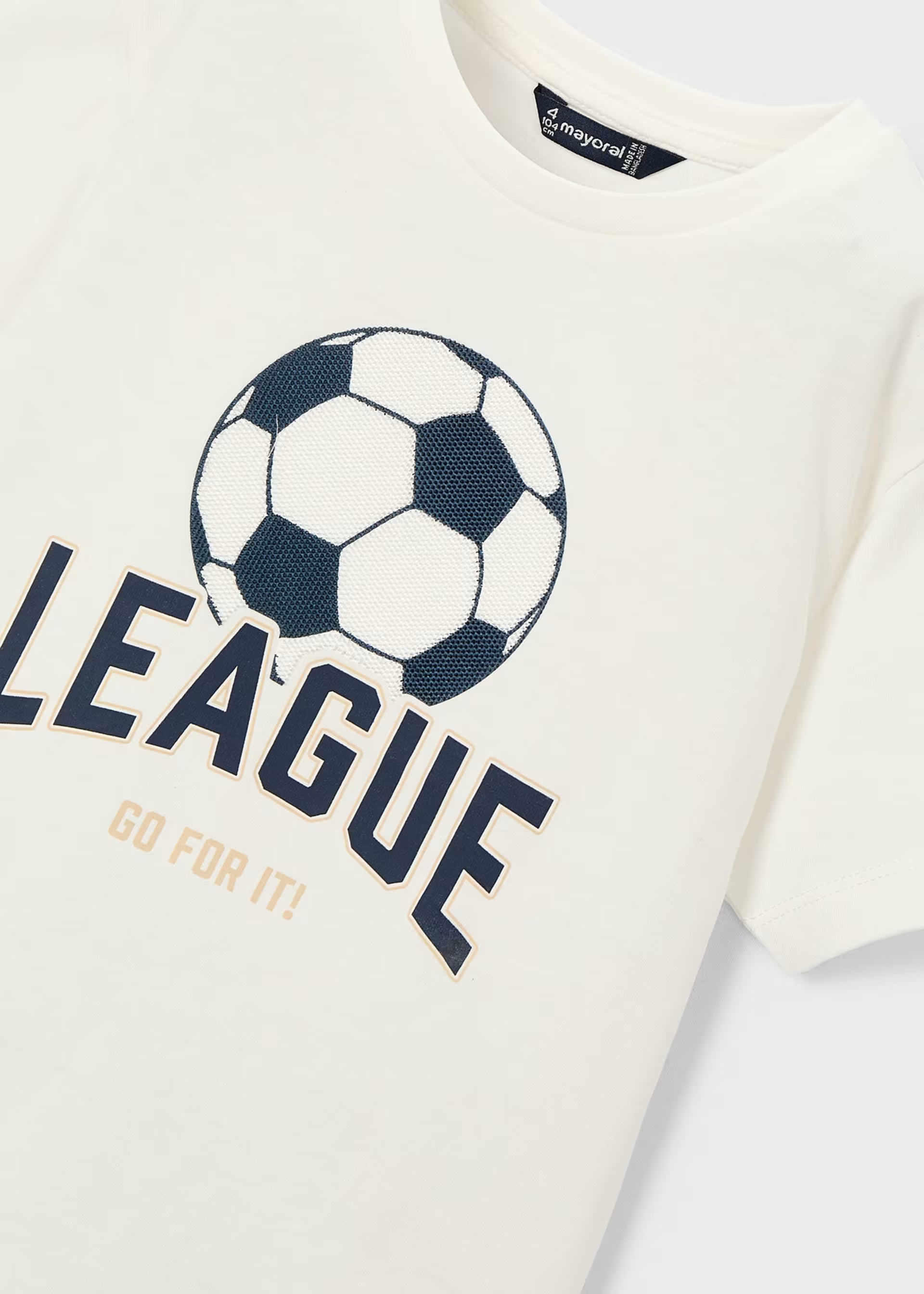 Camiseta manga corta league