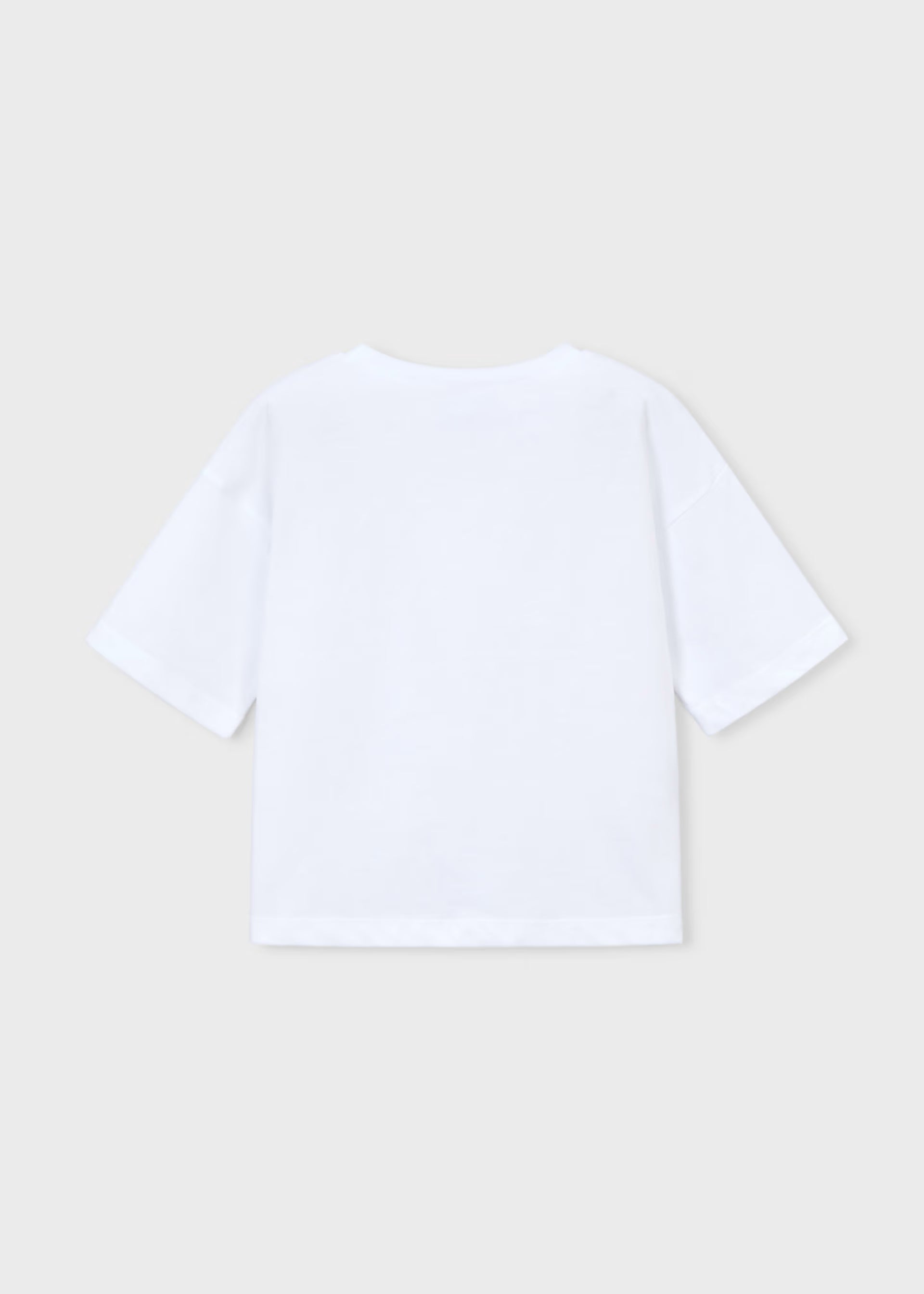 Camiseta manga corta flores