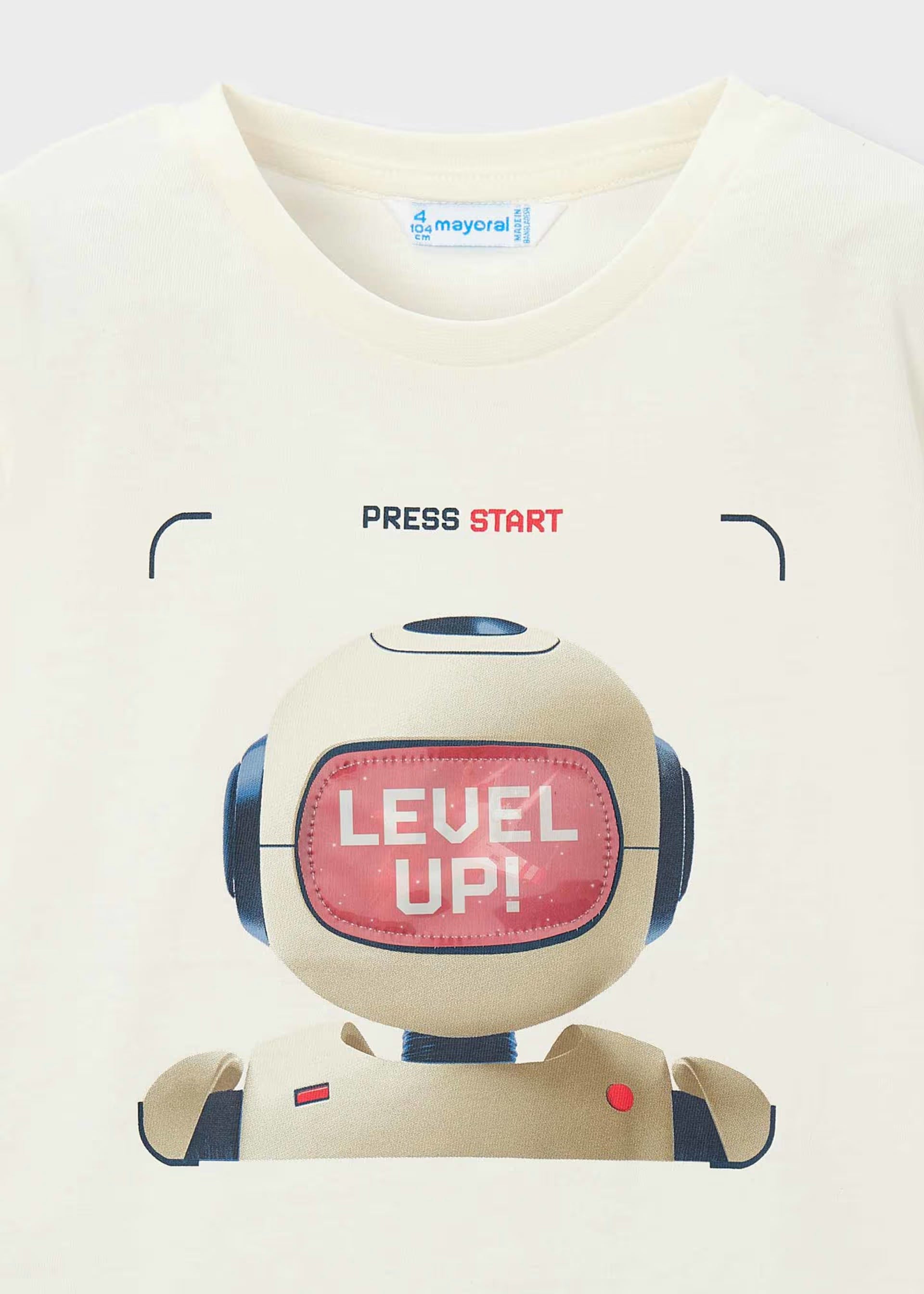 Camiseta manga corta lenticular