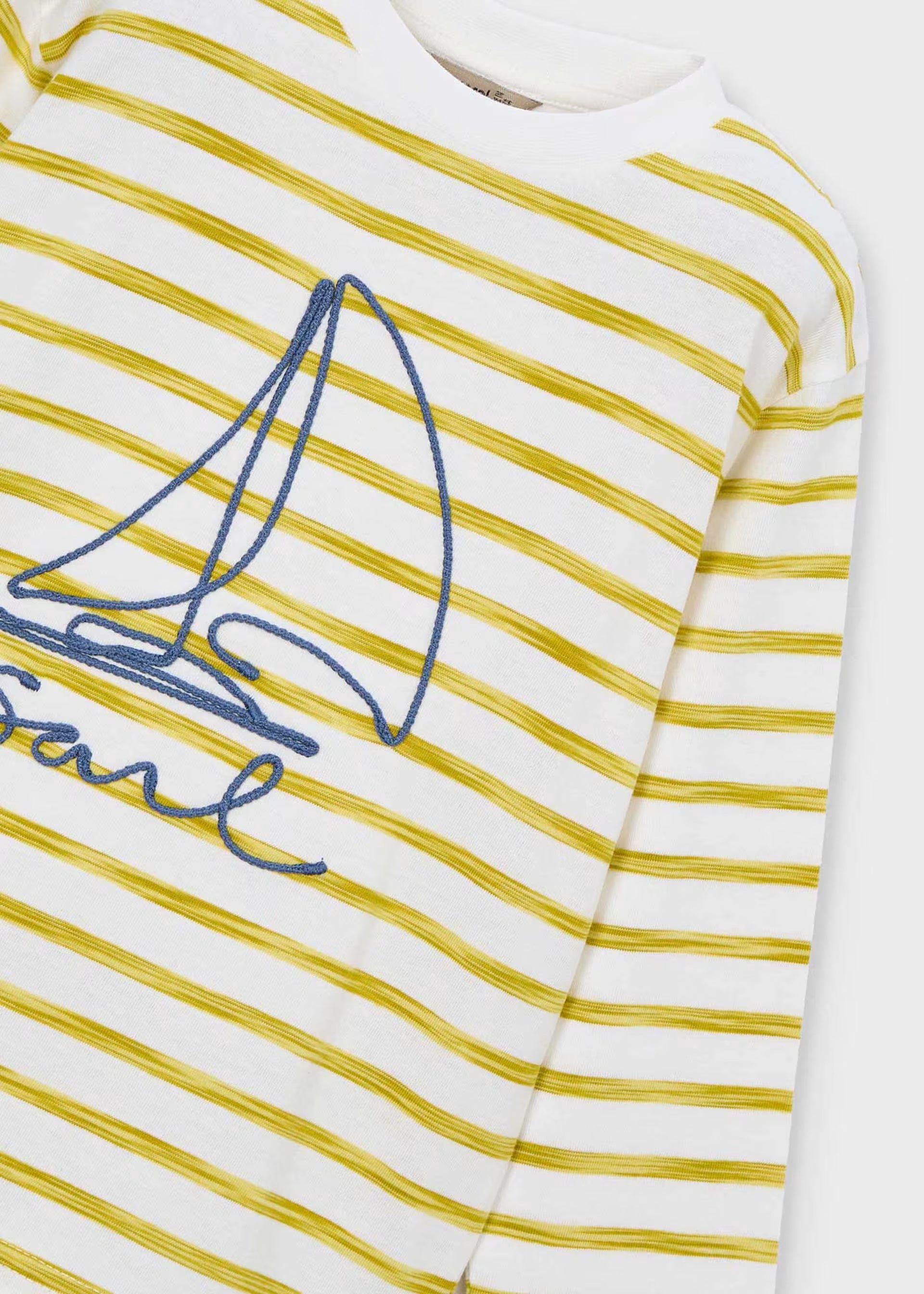 Camiseta manga larga rayas