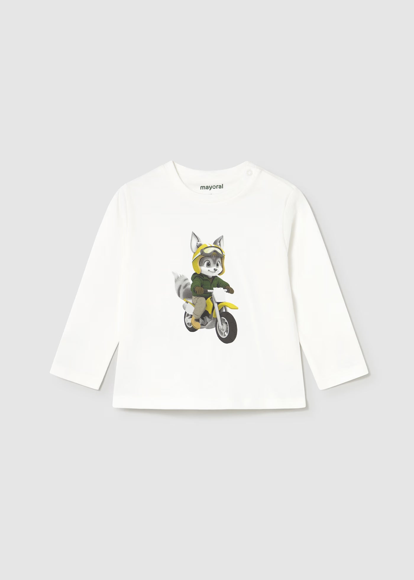 Camiseta moto manga larga