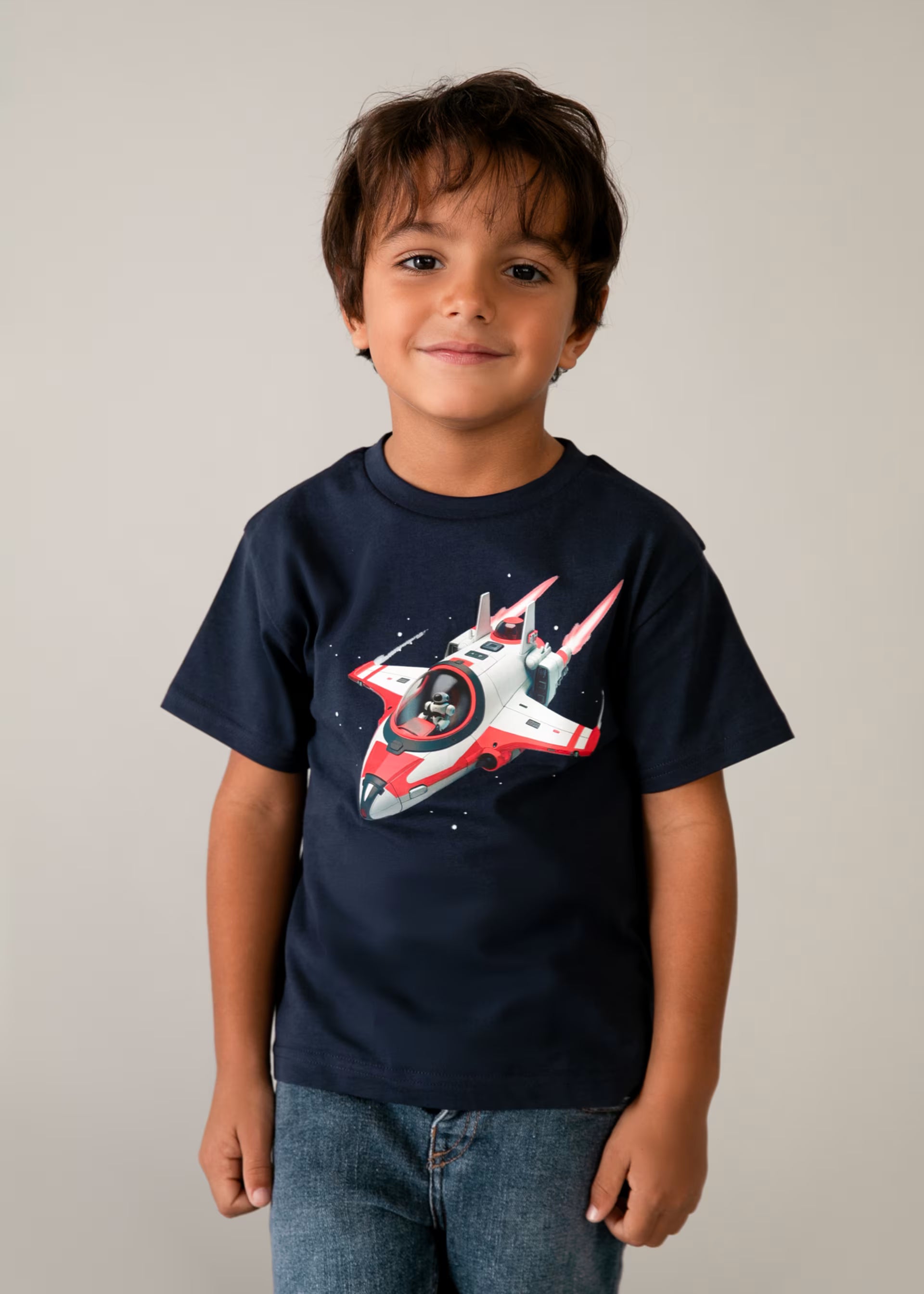 Camiseta manga corta nave